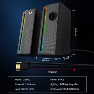 اسپیکر ردراگون مدل GS580 Calliope RGB